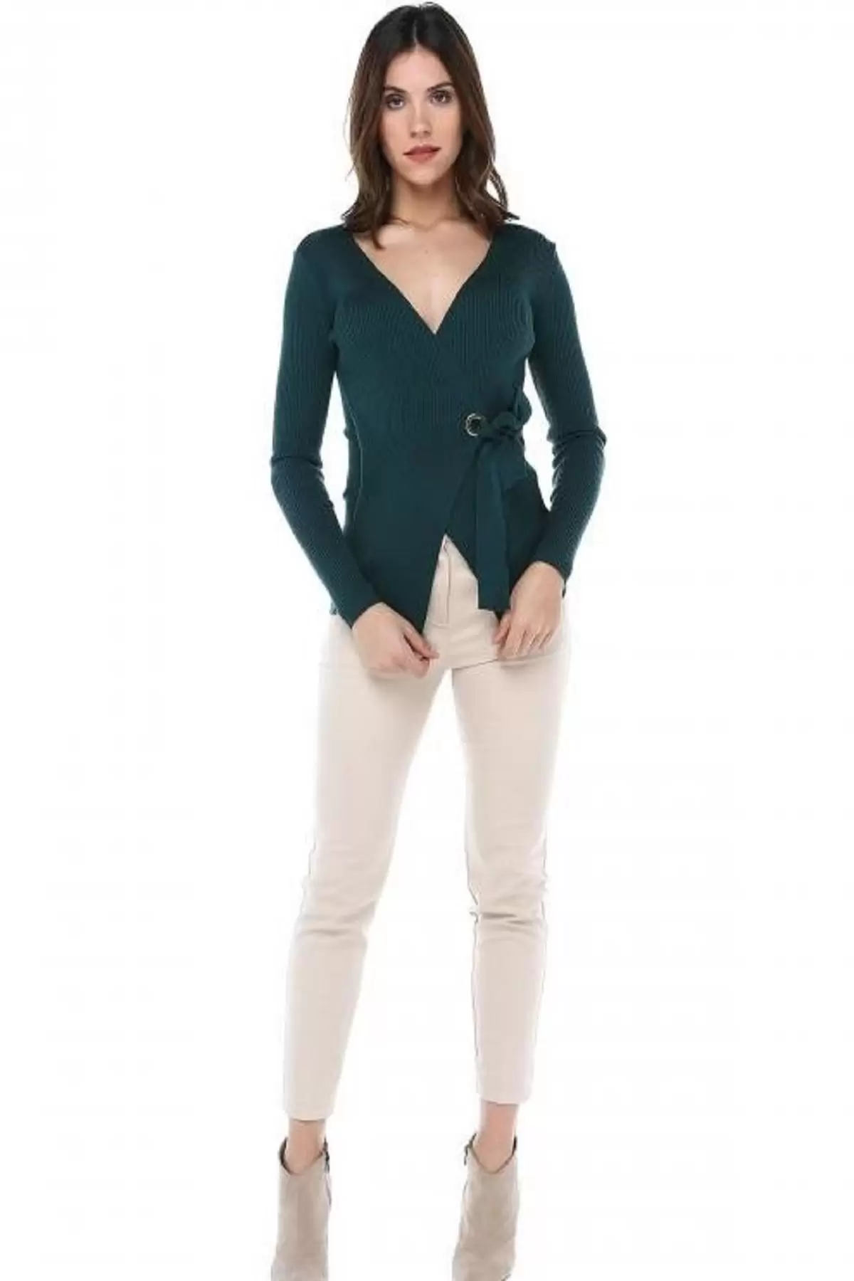 Dacia Taş Renkli Bilek Kadın Pantolon