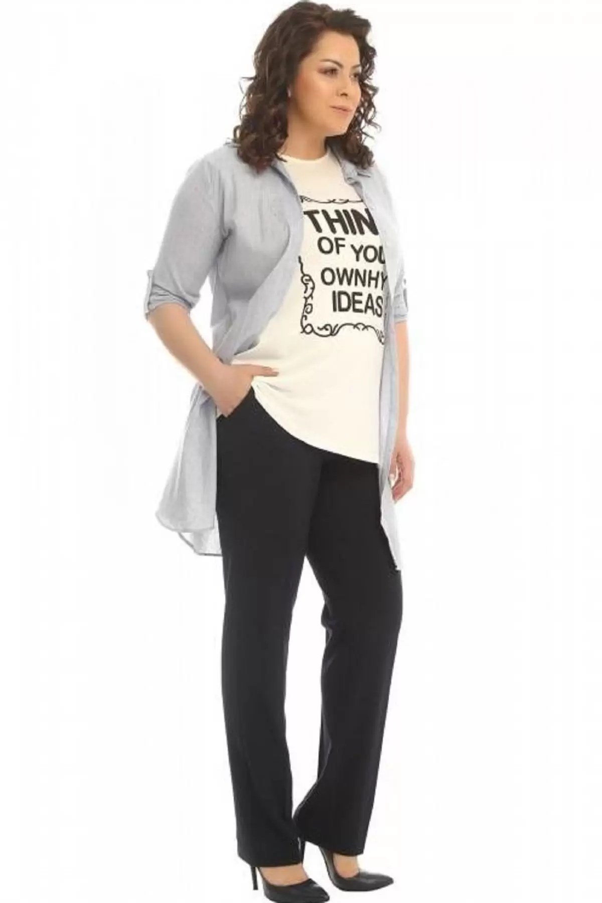 Junuper Lacivert Bilek Kadın Pantolon