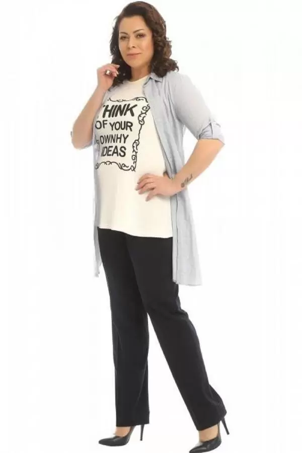 Junuper Lacivert Bilek Kadın Pantolon